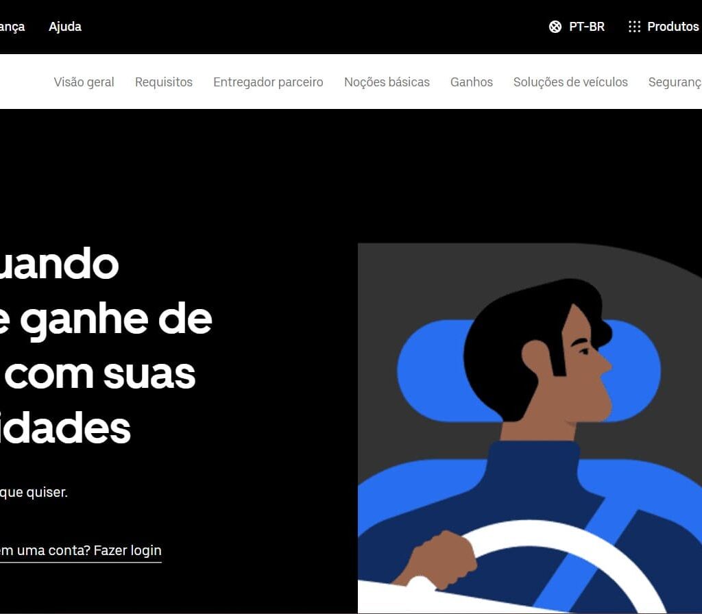 Site Oficial Uber