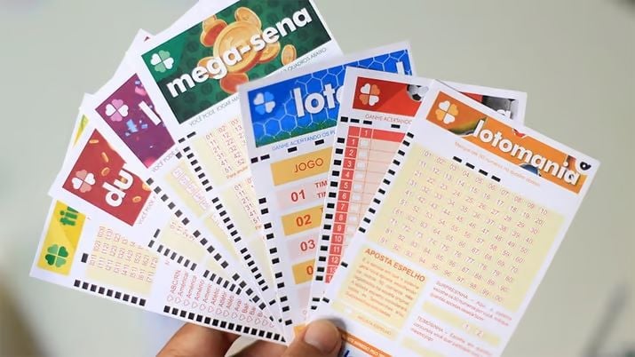 Loterias da Caixa lotomania lotofacil mega sena quina