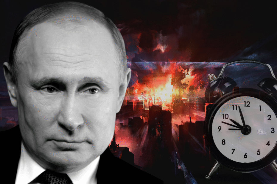 Putin acelera relogio do fim do mundo ameaca de guerra nuclear com guerra na Ucrania