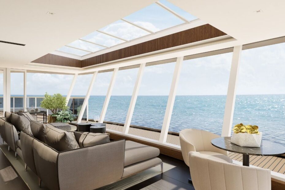cruzeiro luxo navio suite