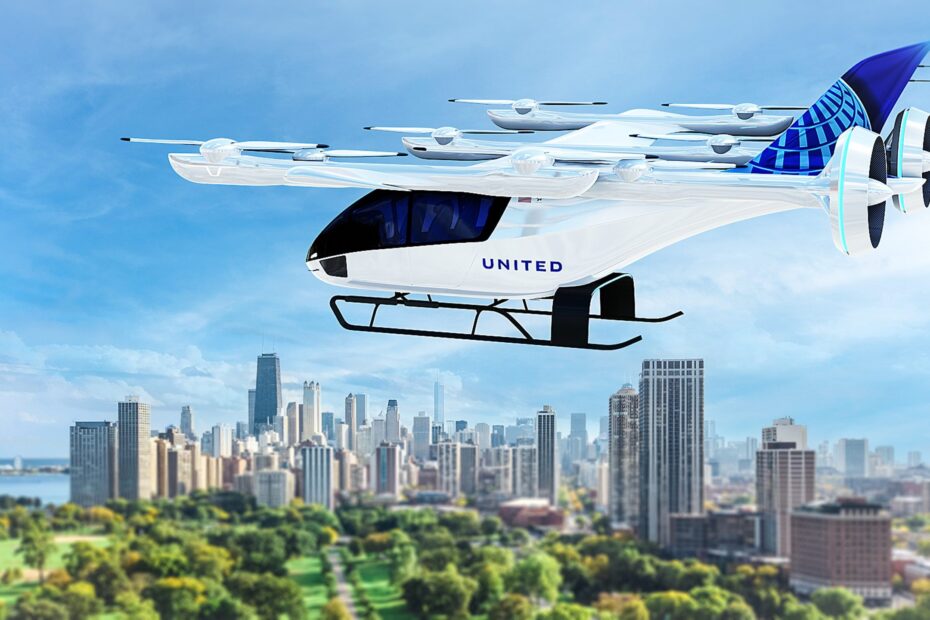 eVTOL da United com a Eve da Embraer EMBR3
