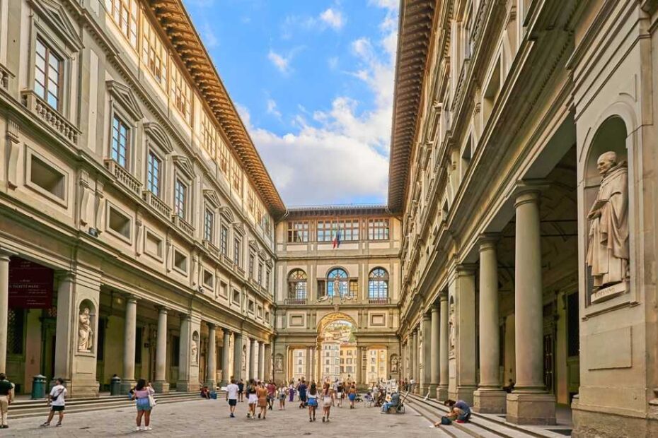 galleria uffizi italia museu arte