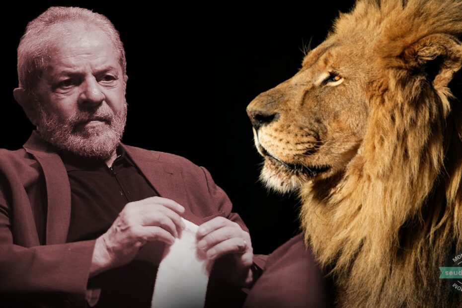 lula leao Shutterstock pixabay montagem Brenda Silva