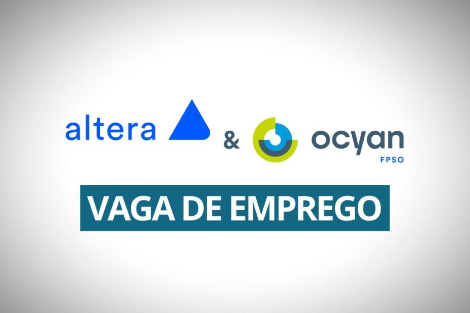 AlteraOcyan vaga de emprego Operador Lider de Producao Offshore