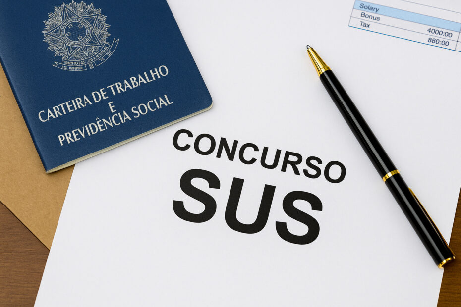 CONCURSO DO SUS SURPREENDE COM SALARIOS DE ATE 1616MIL AMPLA CONCORRENCIA E PROVAS EM OUTUBRO
