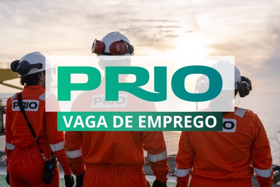 PRIO Almoxarife Vaga de emprego Rio de Janeiro