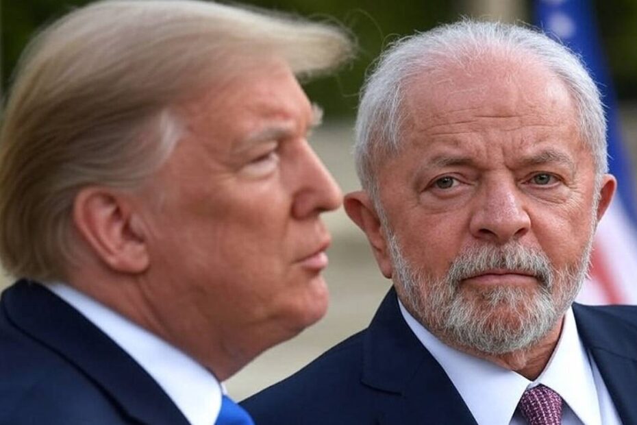 Trump Lula Brasil EUA 1