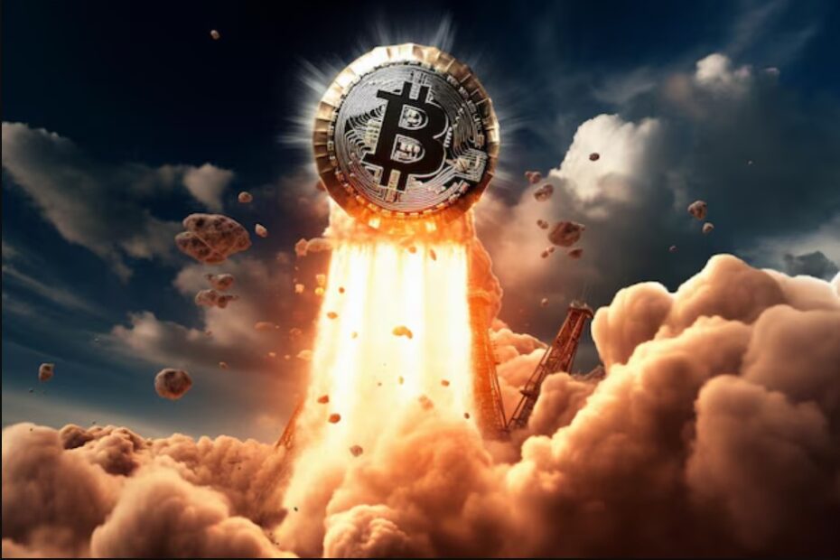 bitcoin foguete criptomoeda