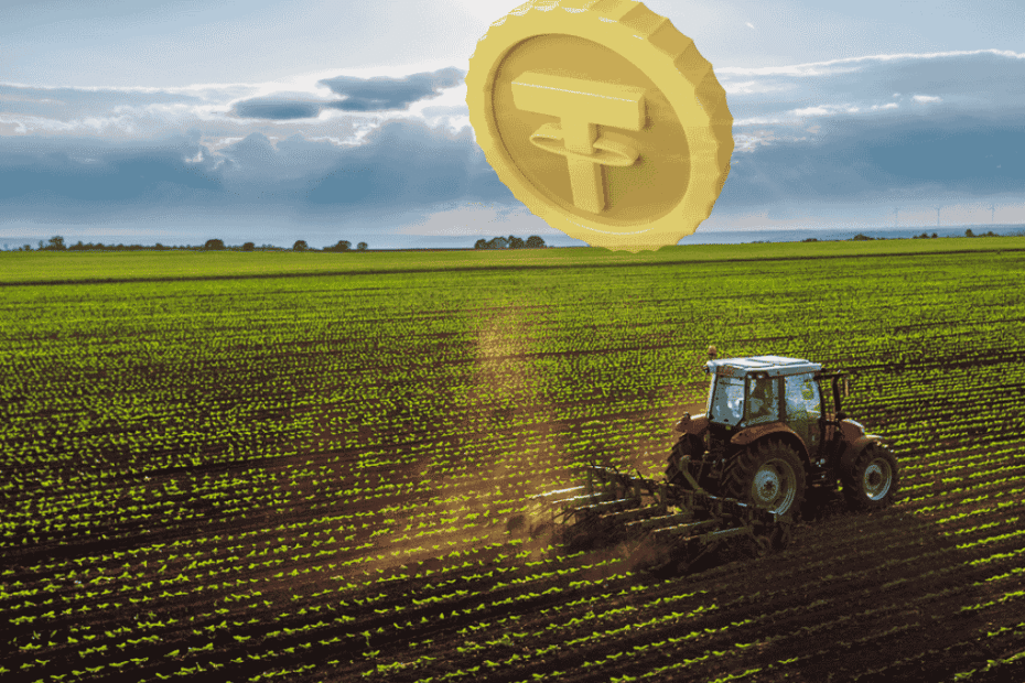 tether de olho no agro com aquisicao de 70 da adecoagro. imagem montagem crypto times