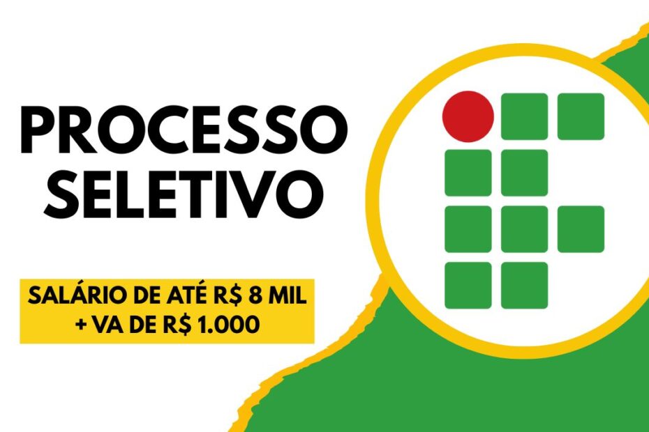 INSTITUTO FEDERAL VAGAS DE EMPREGO PROFESSOR PROCESSO SELETIVO IF IFG