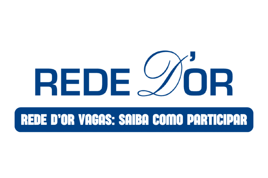 VAGAS REDE DOR VAGA DE EMPREGO VAGAS NA REDE DOR AUXILIAR