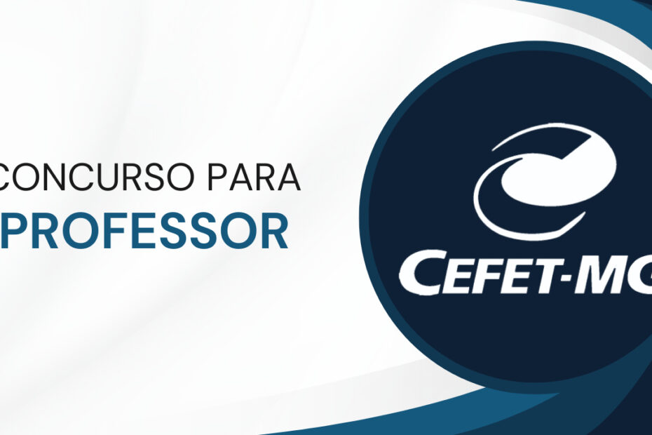 cefet mg concurso para professor