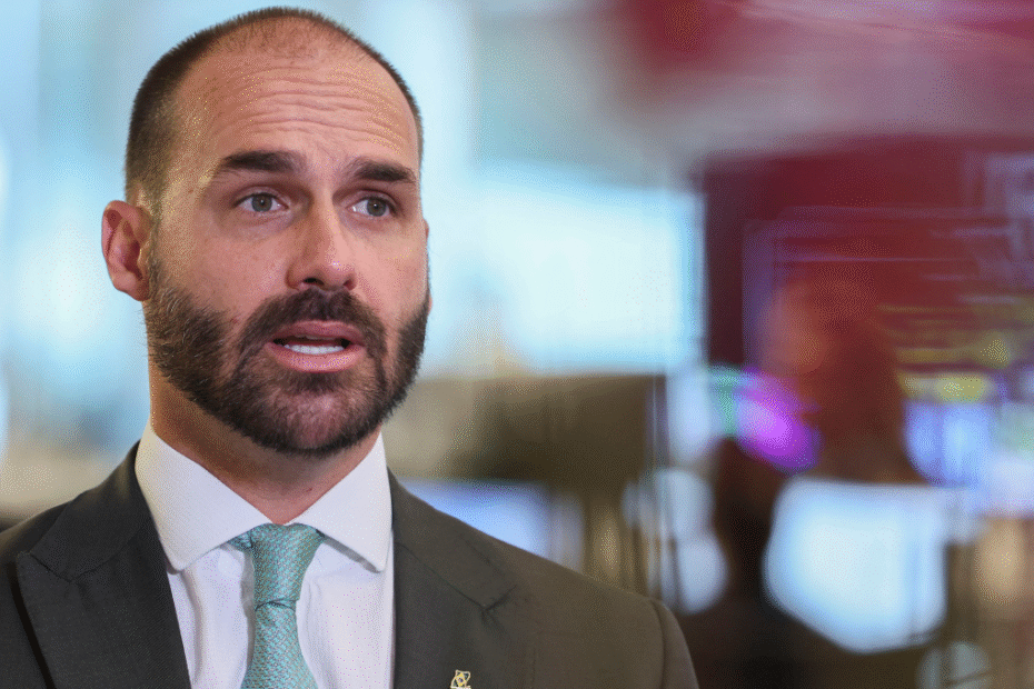 eduardo bolsonaro durante entrevista a reuters em washington 14082025 reutersjessica koscielniak