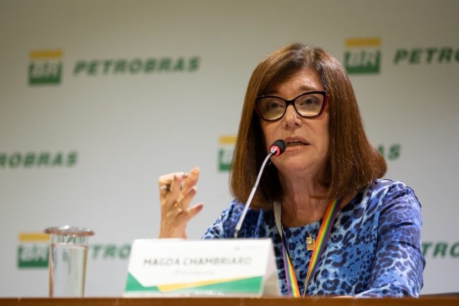 presidente da petrobras magda chambriard em 27052024