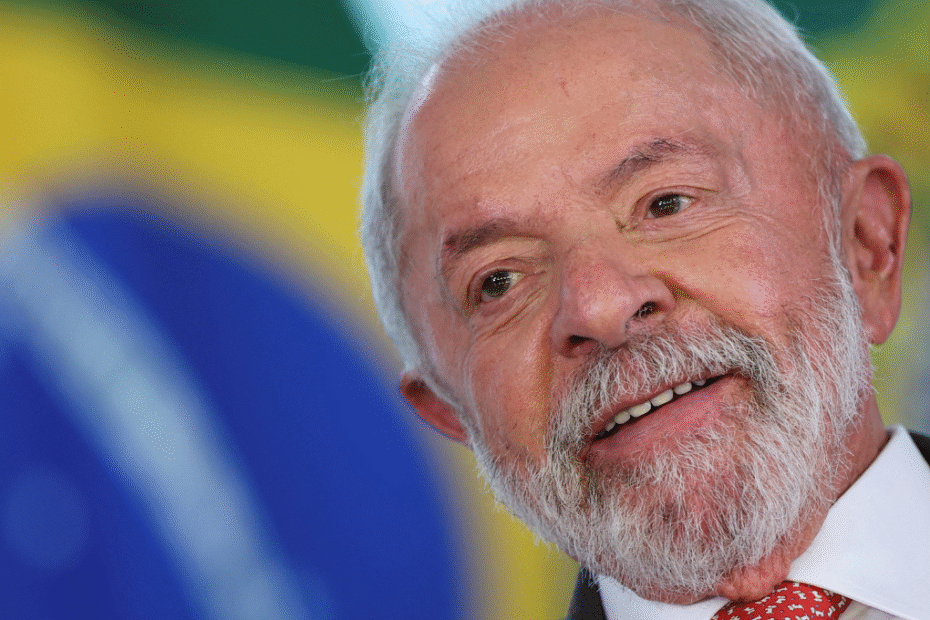presidente luiz inacio lula da silva durante cerimonia no palacio do planalto 30072025 reutersadrian