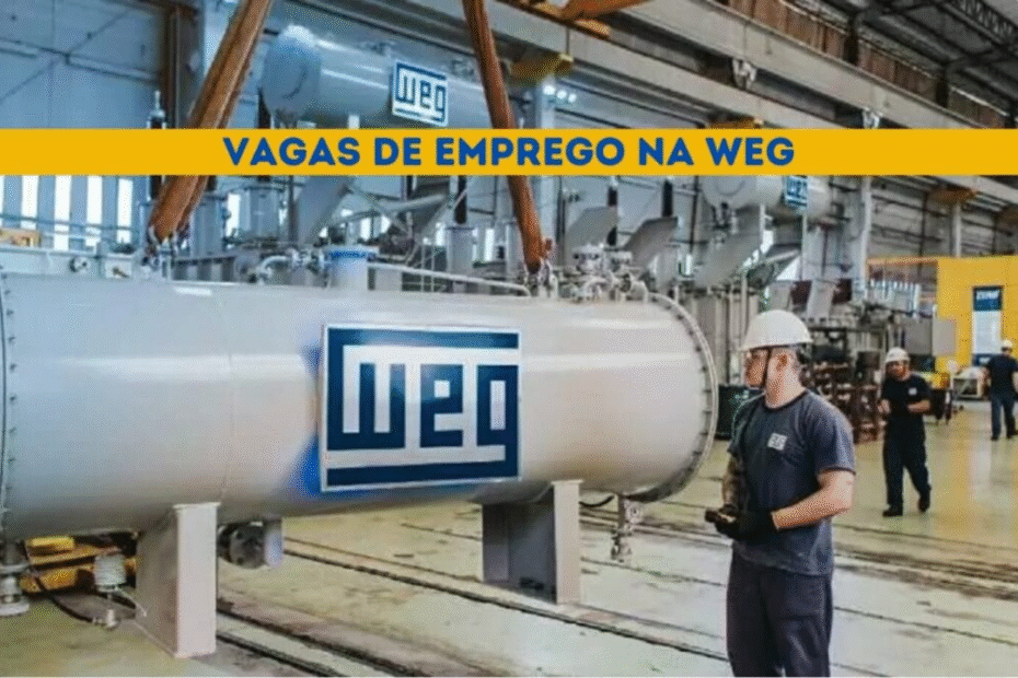 vagas de emprego na weg