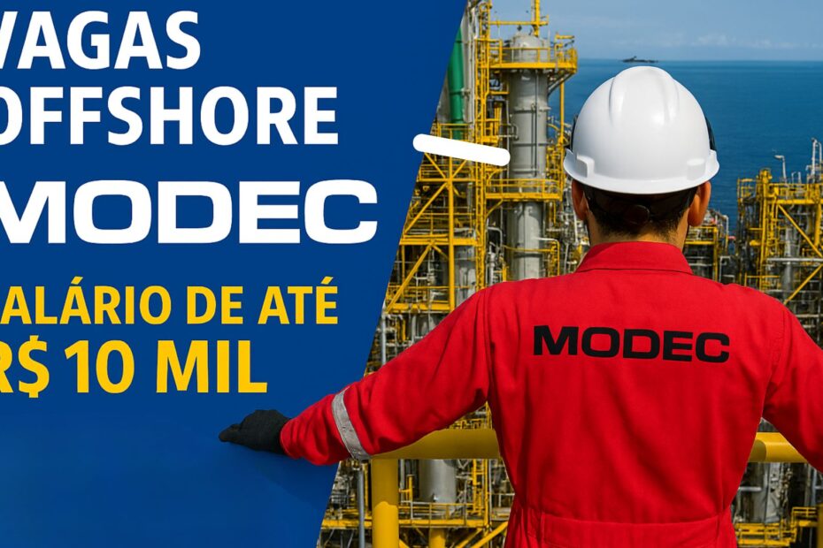 vagas offshore na modec