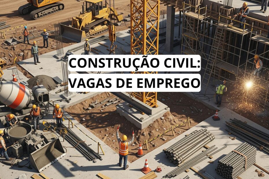 CONSTRUCAO CIVIL VAGAS DE EMPREGO
