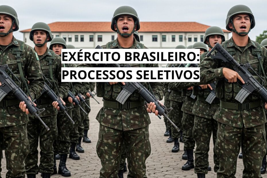 EXERCITO BRASILEIRO PROCESSOS SELETIVOS