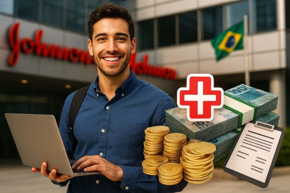 Estagio Johnson Johnson 2026 oferece bolsa de R 23 mil plano de saude nacional e 30 dias de recesso