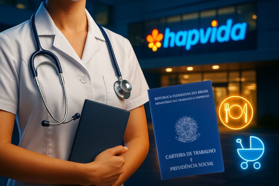 Hapvida abre vaga de emprego em diferentes areas da enfermagem com beneficios completos plano de sau