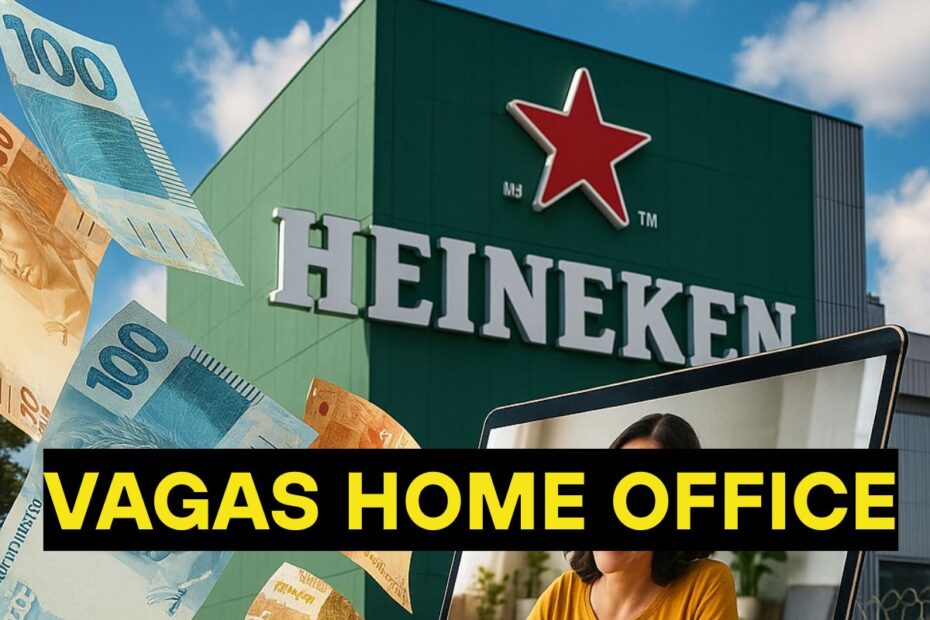 Heineken abre mais de 30 vagas 100 home office com salarios de ate R 22 mil e beneficios exclusivos