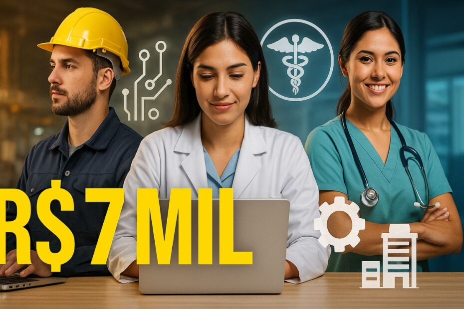 Profissoes tecnicas em alta cursos de ate 2 anos ja garantem salarios de R 7 mil para jovens de 18 a