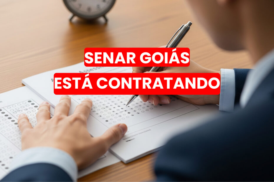 SENAR GOIAS ESTA CONTRATANDO