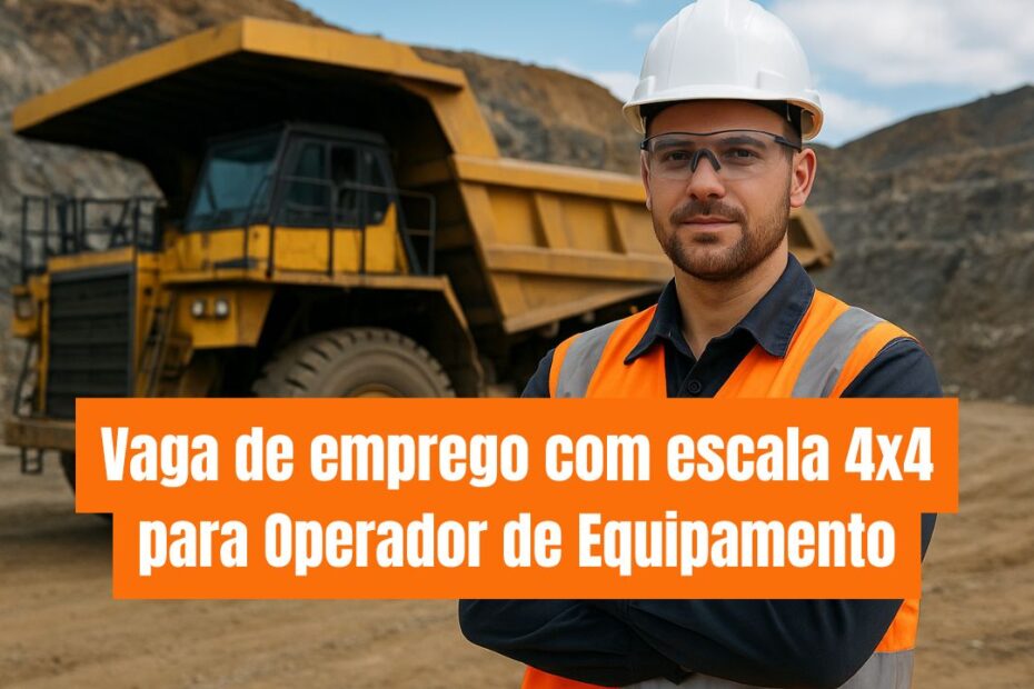 vaga de emprego operador de equipamentos vaga operador Anglo American