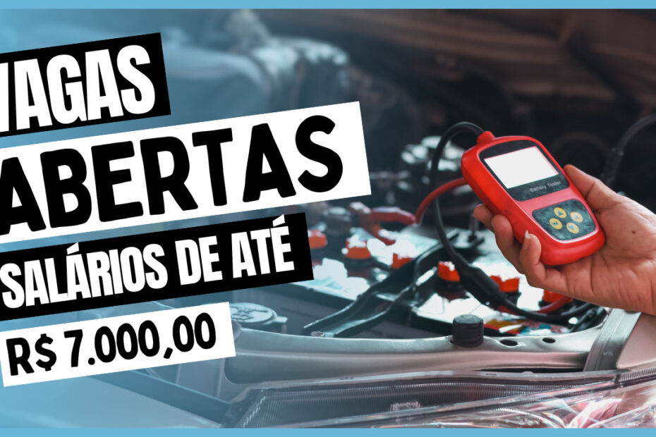 vagas de emprego com salario alto