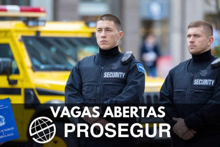 Prosegur vagas de emprego abertas