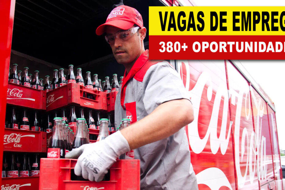 Solar Coca Cola convoca pessoas com e sem experiencia para mais de 380 vagas de emprego em diversos