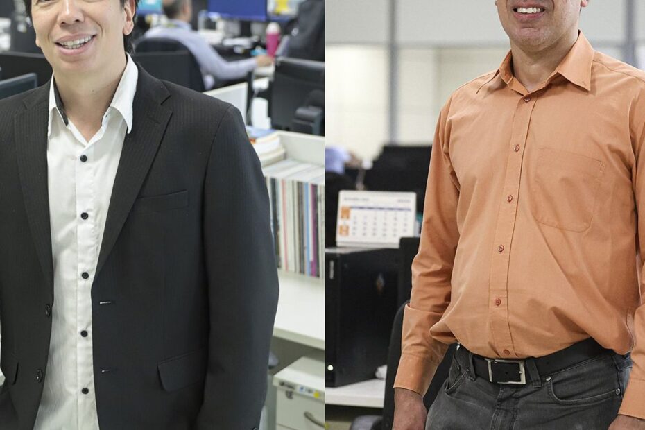 jornalistas edgard yoshio e wellton maximo