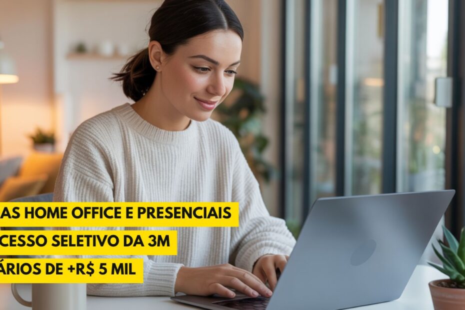 3M abre novo processo seletivo com vagas home office e presenciais para analistas tecnicos e especia