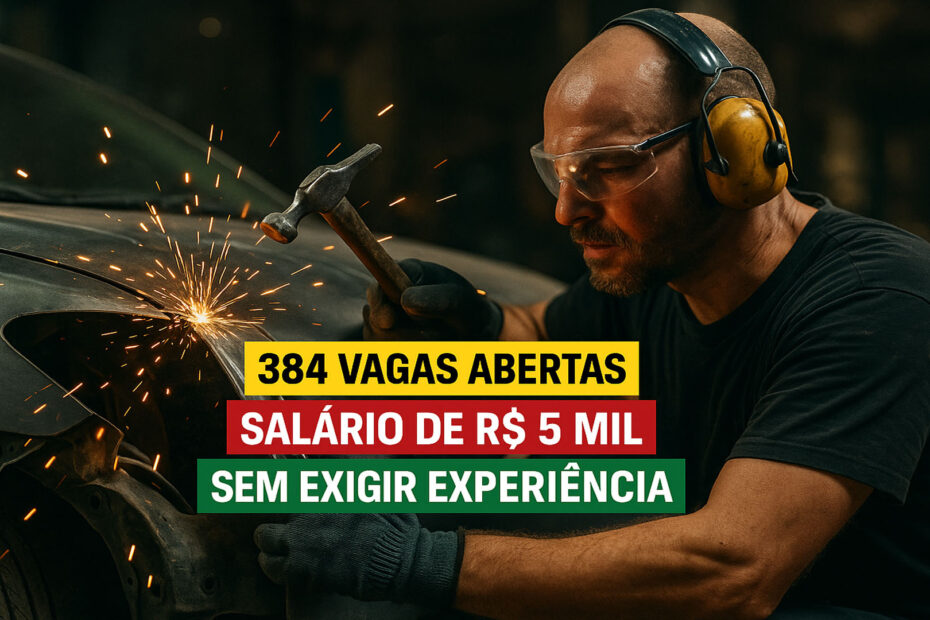 Agencias do Trabalhador esta com 384 vagas de emprego com salario de ate R 5 mil sem exigir experien