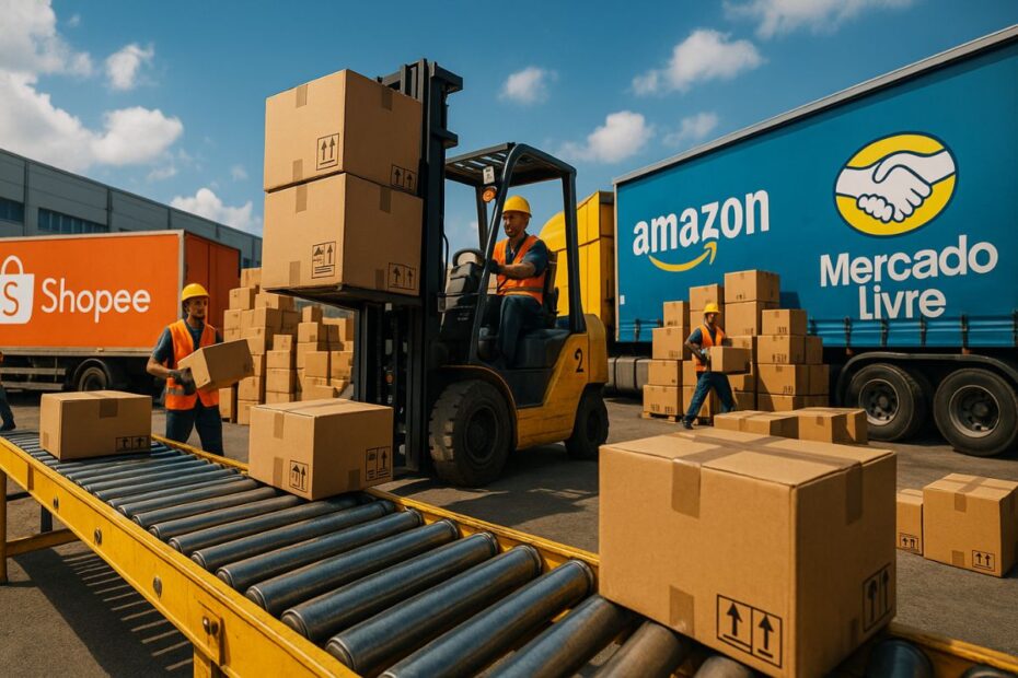 Shopee Amazon e Mercado Livre disparam contratacoes Black Friday 2025 cria onda de 267 mil vagas em