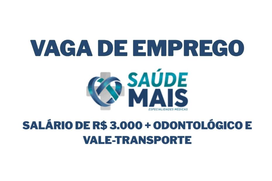 Trabalhe das 09h as 18h e receba R 3.000 odontologico e vale transporte em vaga de assistente admini
