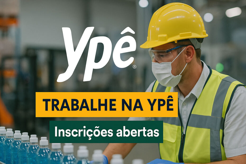 Trabalhe na Ype Inscricoes abertas para 86 vagas com e sem experiencia para diversos cargos em areas