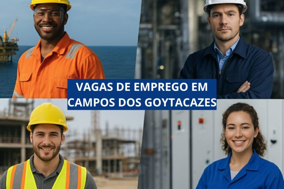 VAGAS DE EMPREGO EM CAMPOS DOS GOYTACAZES