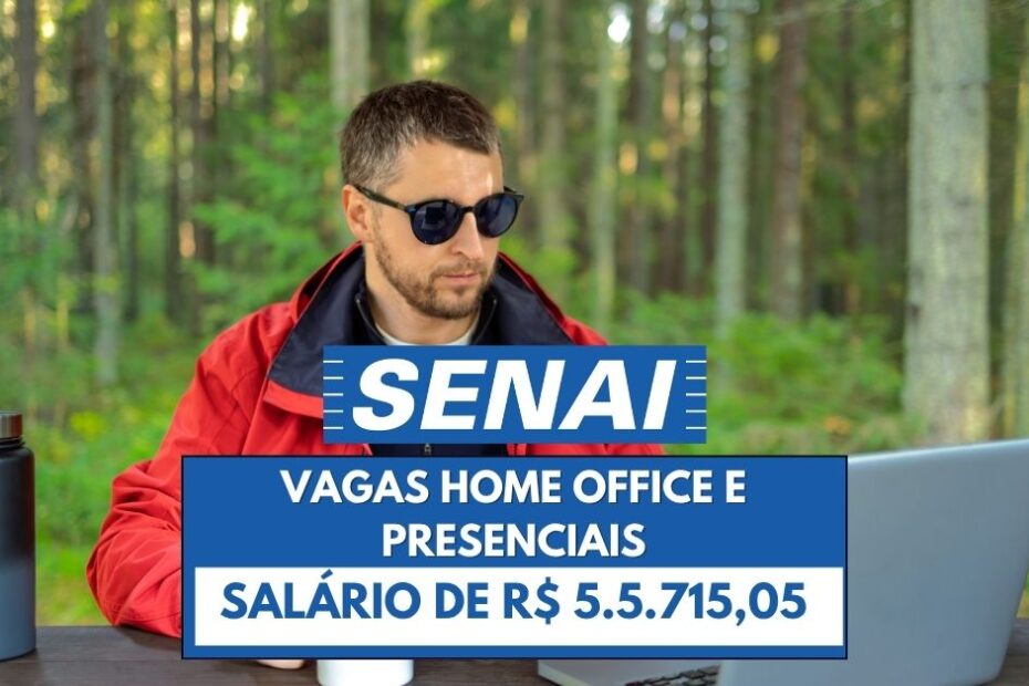 vagas de emprego abertas no SENAI