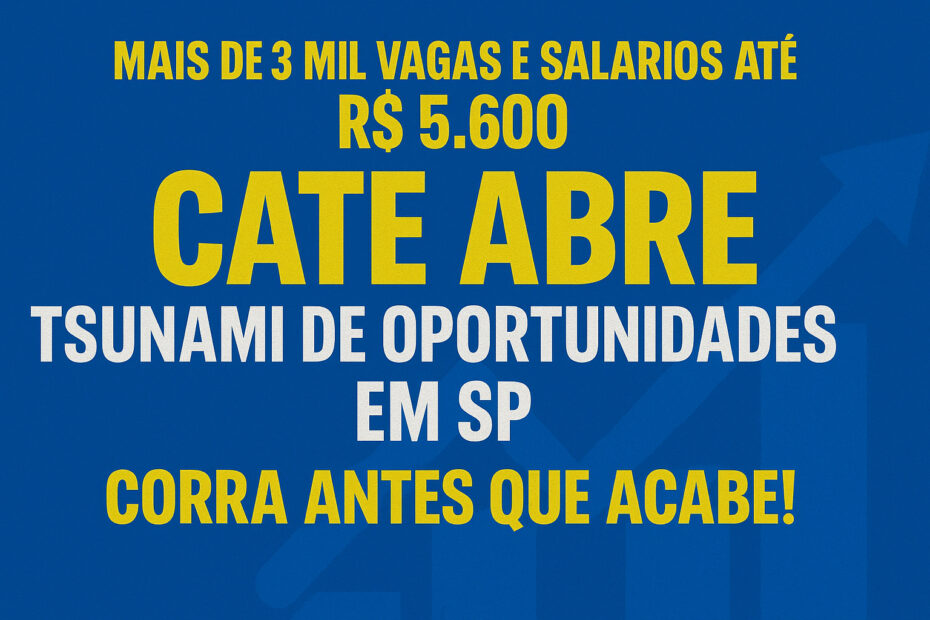 vagas de emprego sao paulo oportunidades