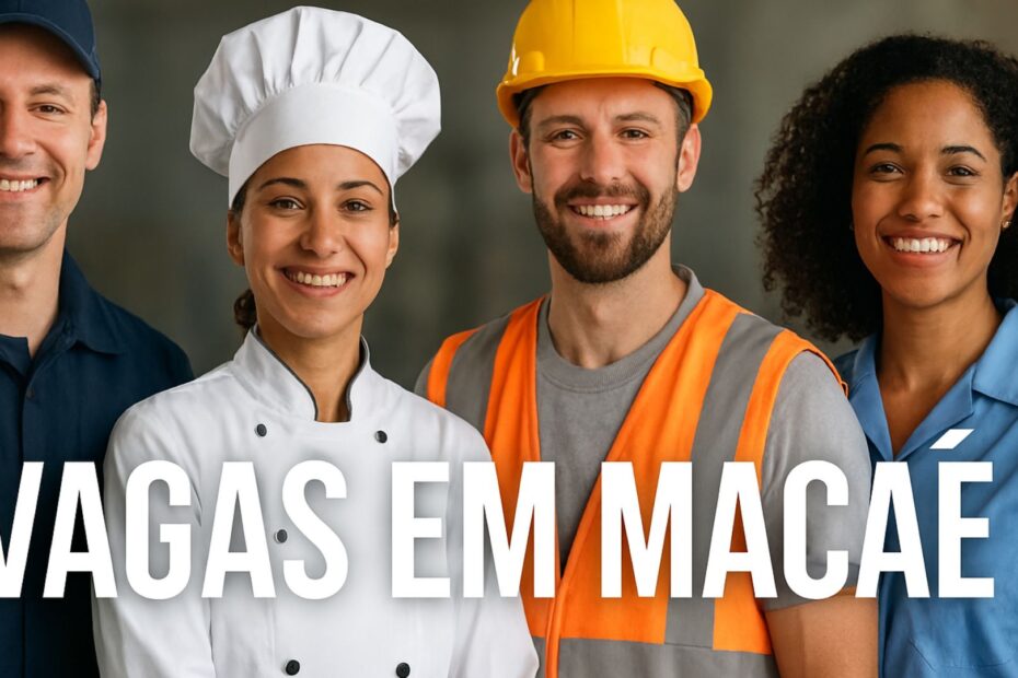 vagas em macae