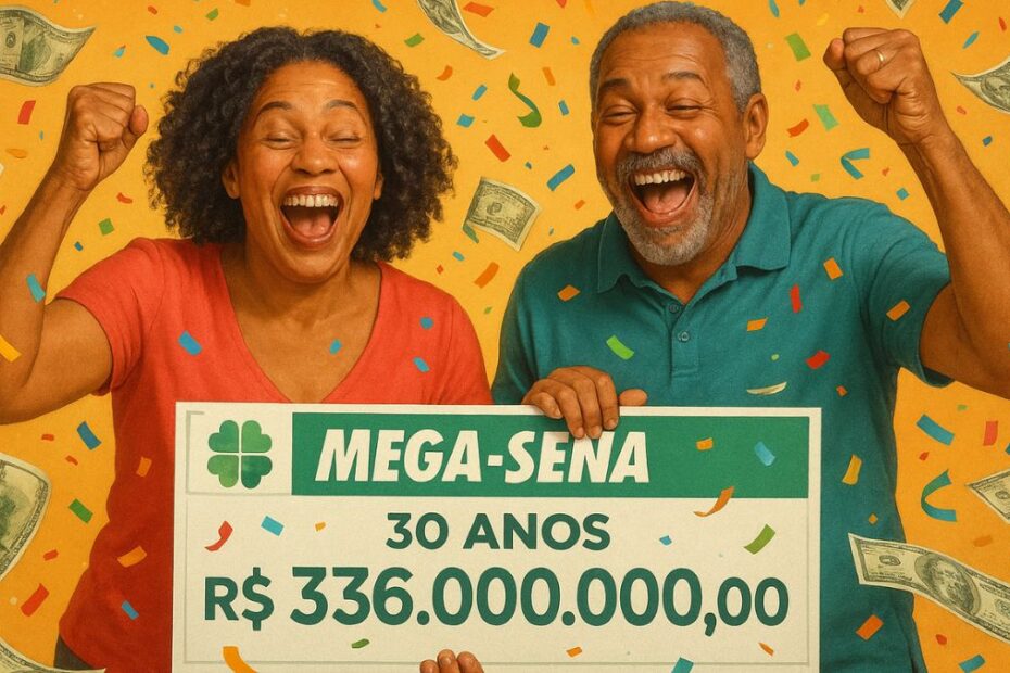 Dois sortudos Resultado da Mega Sena de 30 anos foi do