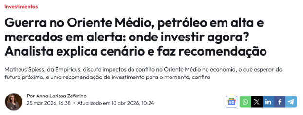Rodolfo Amstalden Um hedge bom barato e que esta funcionando