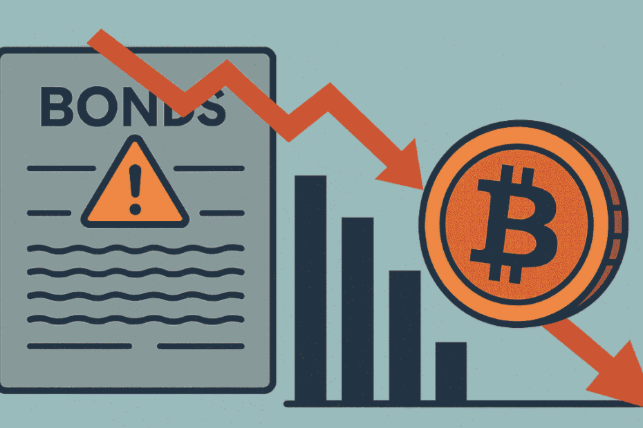 bitcoin btc cai com avanco dos titulos soberanos imagem copilot