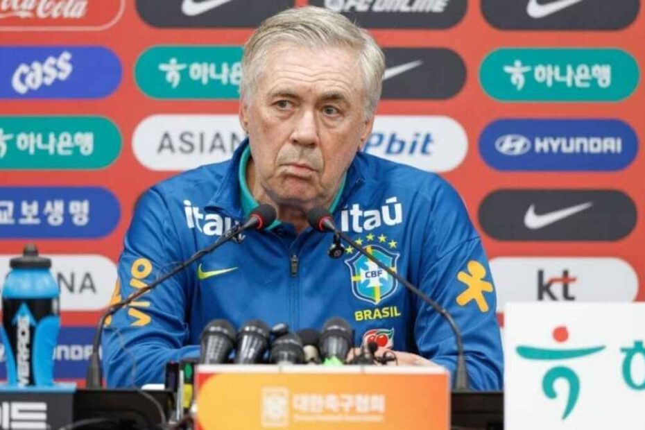 carlo ancelotti na convocacao da selecao brasileira xxx xrafaelribeirorio cbf
