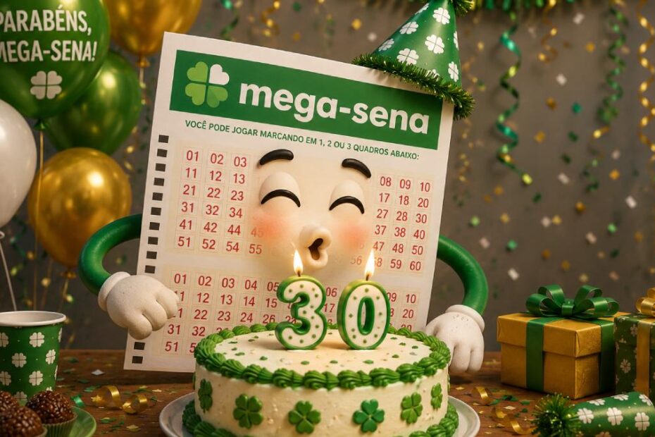 mega sena 30 anos