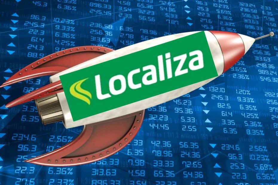 mt localiza rent3 acao locadora