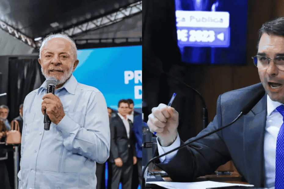 presidente da republica luiz inacio lula da silvafoto ricardo stuckertpr senador flavio bolsonaro fo